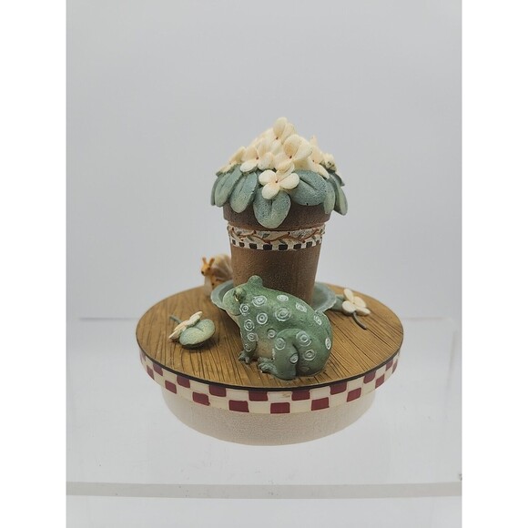 Debbie Mumm Candle Topper Oh Happy Day #8035 Our America Series Open Box - Picture 3 of 12